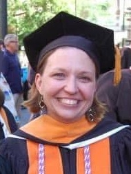Sarah K. Wickenhagen at her DNP graduation ceremony